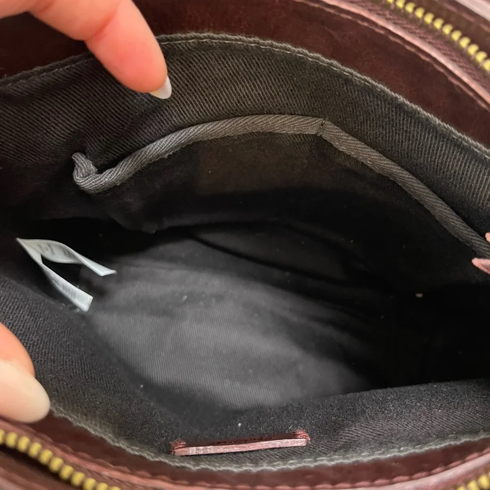 Madewell Zip Top Trasport Crossbody